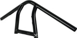 Burly Brand The Jim Bar 9in Black - B12-6040B For Harley 1994-2022