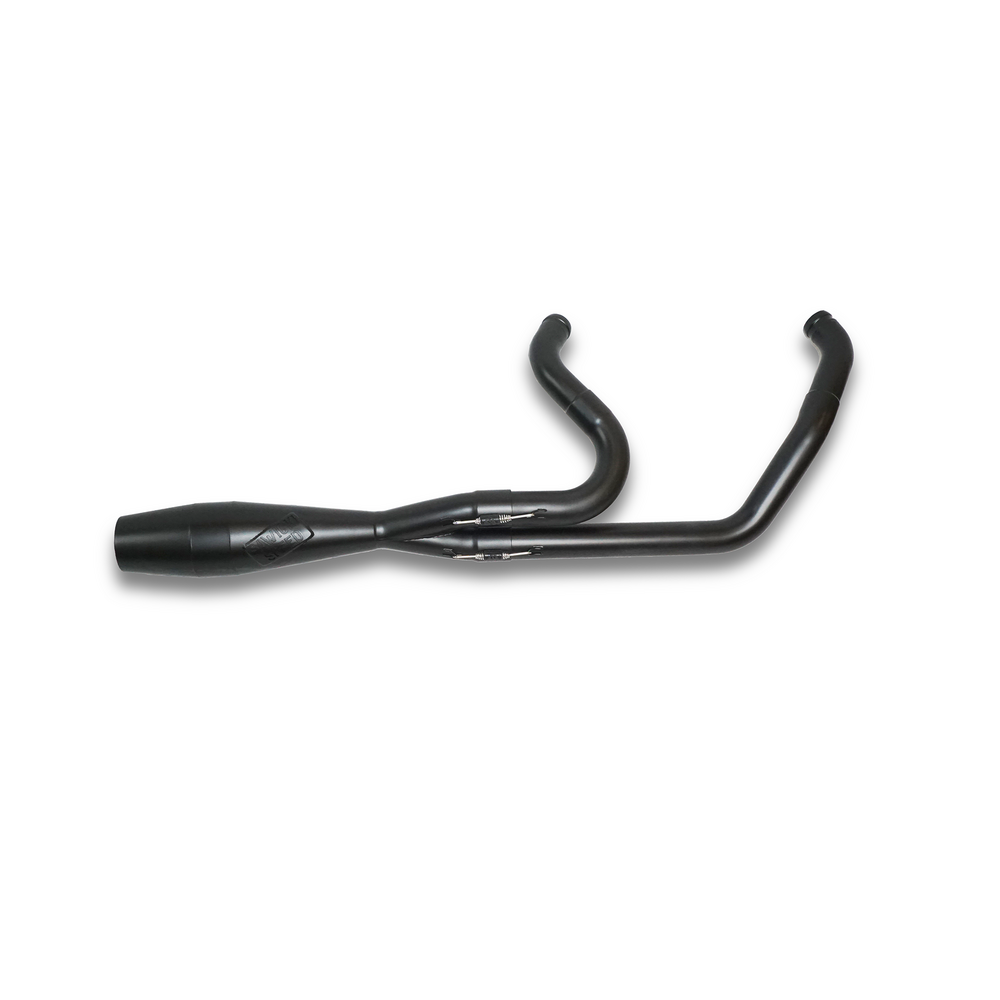Sawicki Intmdtr M8 Softail Shorty Cann Black For Harley Softail 2018-2025