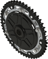 Supersprox Cushdrive Conversion 51T Sprocket Black SIL Black - KIT_227-725:51 For Harley Touring 2009-2026