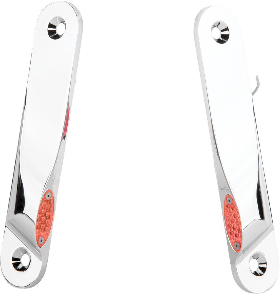 Pro One LED Front Signal Lights Flhx Flht W O Spotlights CHR - 909109 For Harley Street Glide 2006-2013