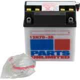PARTS UNLIMITED R12N7D-3B Conventional Battery