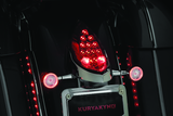 Kuryakyn Rear Turn Signal & License Plate Mount Indian Chrome - 3128 For Indian 2014-2021