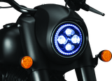 Kuryakyn 2469 Orbit Headlight Adapter Black