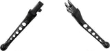 Harddrive 053525 2-Slot Lever SET Chrome BIG Twin 07-UP For Harley Dyna 2007-2017