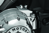 Kuryakyn 5644 Rear Oil Panel Accent Chrome Indian