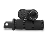 Performance Machine 0035-1247M-B Footpegs XLS Rider - Black Ano