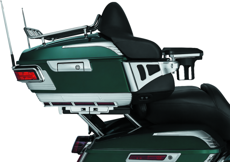 Kuryakyn 8731 Quick Adjust Tour-pak Relocator 14-Up Touring Chrome