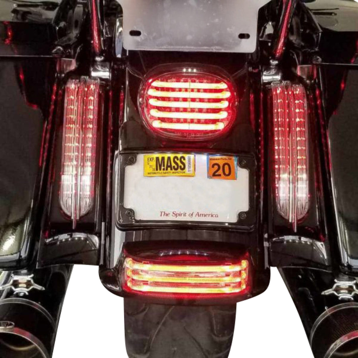 Rickrak Filler Panel - RR-FPB-9-13-U For Harley Touring 2009-2013