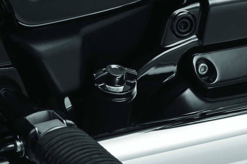 Kuryakyn Precision Dipstick Gloss Black - 6463 For Harley Softail 2018-2021