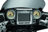Kuryakyn Aztec Gauge Accent Chrome - 5186 For Indian Chieftain 2017-2021