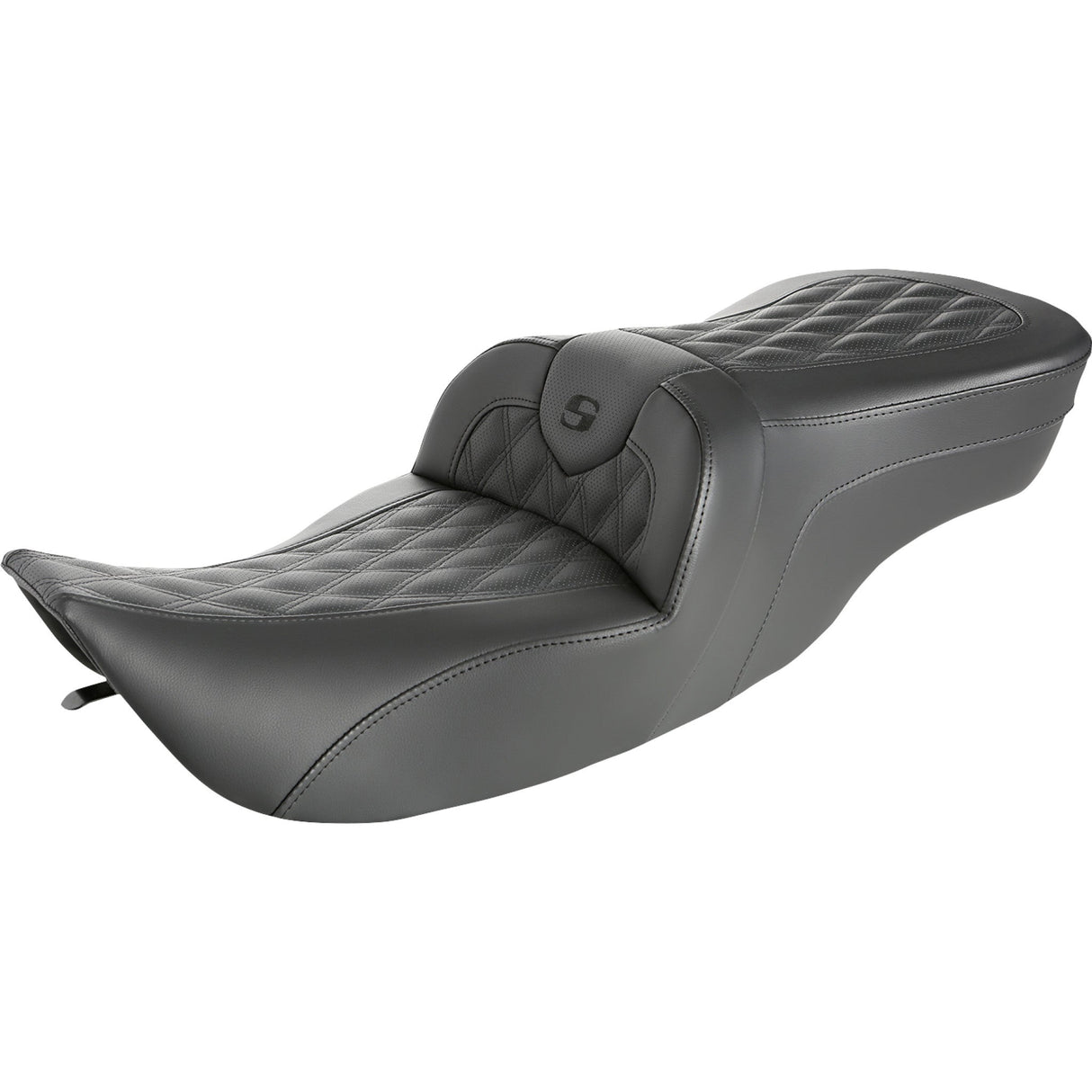 Saddlemen Roadsofa™ Seat Full Lattice Stitch Without Backrest - 897-06-182 For Harley Touring 1997-2007
