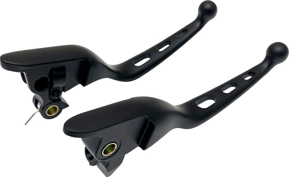 Harddrive 053843 LSR Lever SET Black FLT ` CBL Clutch For Harley Motorcycles 2021-2023