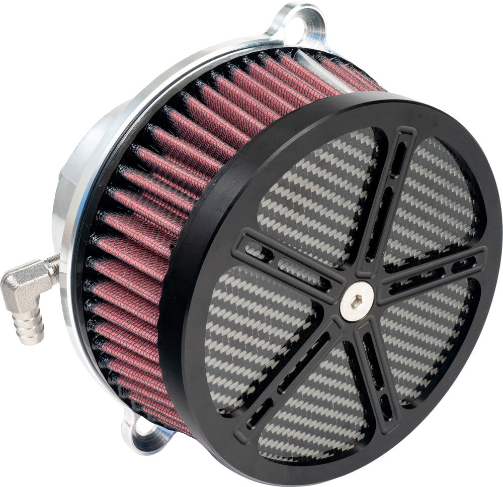 Hofmann Designs CVO(121) Air Cleaner Kit Black - HDB1045B For Harley Touring 2023-2024