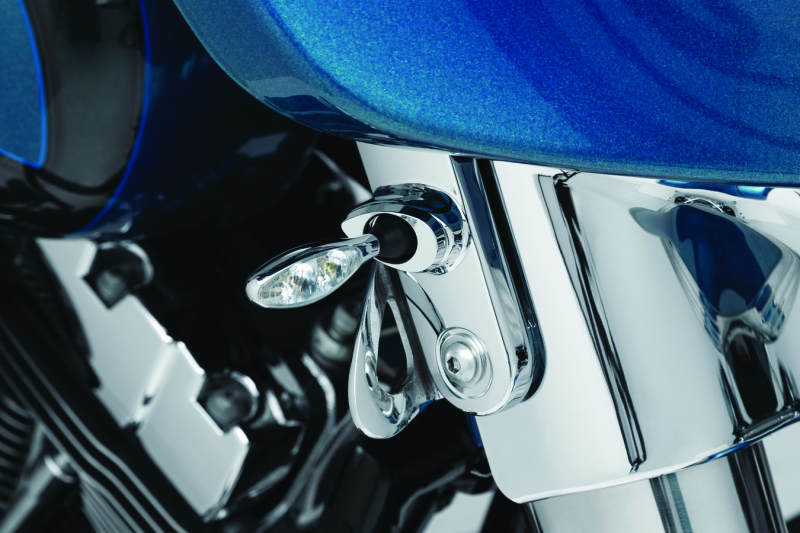 Kuryakyn 2846 Kuryakyn Front Turn Signal Mounts Chrome