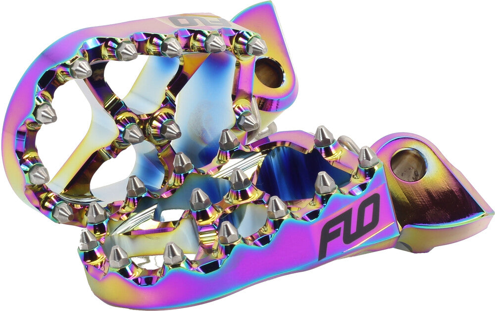 Flo Motorsports PRO Series Foot Pegs JET Fuel - FPEG-795-4JET For Beta Dirt Bikes 2021-2025 | KTM Dirt Bikes 2023-2026