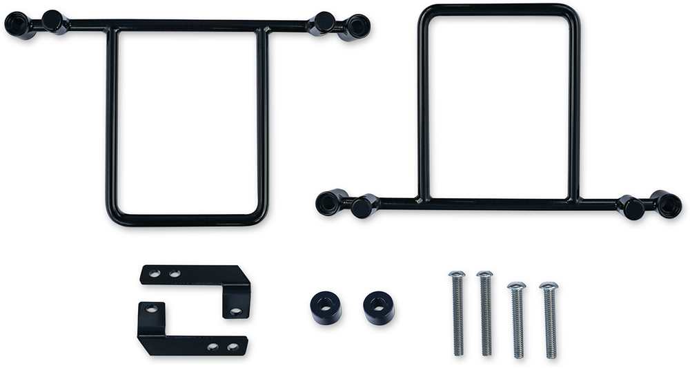 Burly Brand Saddlebag Bracket Kit - B15-1051 For Harley Dyna 2002-2017