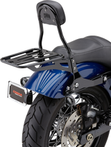 Cobra 82-96531 602-2004B DETACHABLE BACKREST ROUND BLACK DYNA 06-17