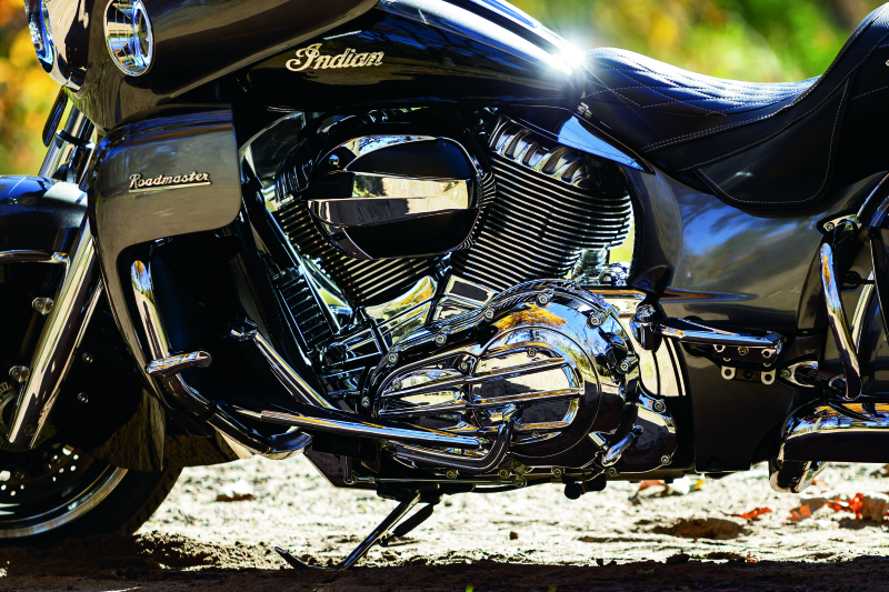 Kuryakyn 5644 Rear Oil Panel Accent Chrome Indian