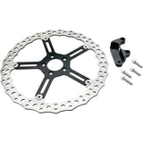 Arlen Ness 15" Big Brake Jagged Floating Rotor Kit Jagged Left Front 15" - 300-041 For Harley Softail 2018-2025