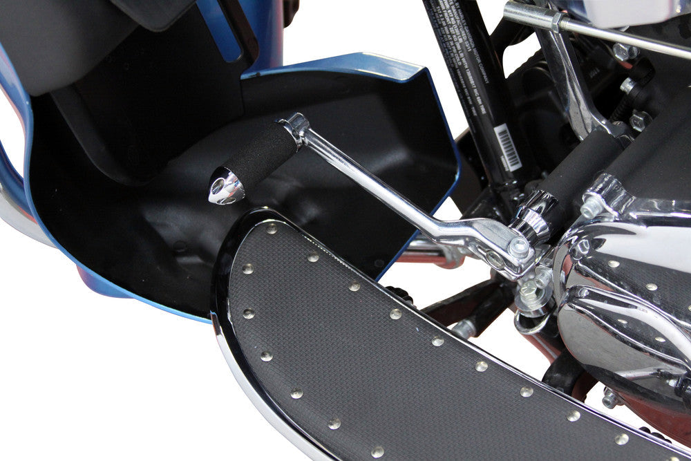 Paul Yaffe Bagger Nation Heel Lever Eliminator Chrome ` T - HLE-C For Harley Touring 1984-2019