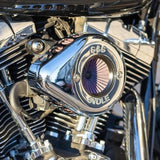 S&S Cycle Stealth Air Stinger Kit W Chrome Teardrop - 170-0719A For Harley Motorcycles 2008-2017