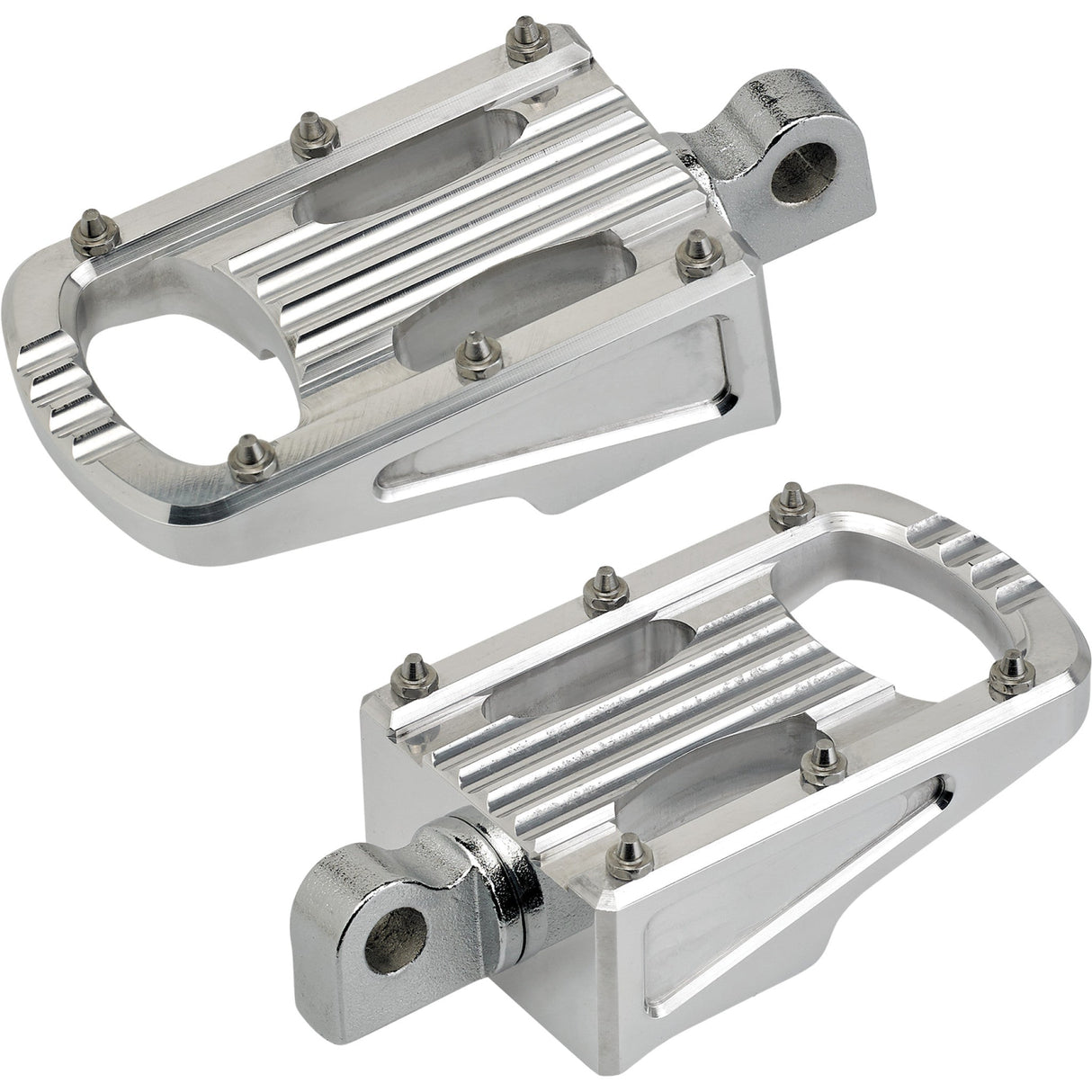 Biltwell Punisher Footpeg Classic Polished - 7005-303-01 For Harley Softail 2018-2020