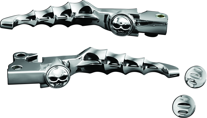 Kuryakyn Zombie Levers Chrome - 1060 For Harley Sportster 2004-2013