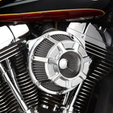 Arlen Ness Inverted Series Air Cleaner Kit — Beveled Chrome - 18-918 For Harley Motorcycles 2017-2025