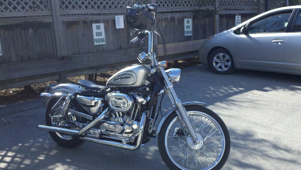 Burly Brand Narrow 14" Apehangers 1" Chrome - B28-338 For Harley 1983-2022 | Yamaha Watercraft 1998-2004