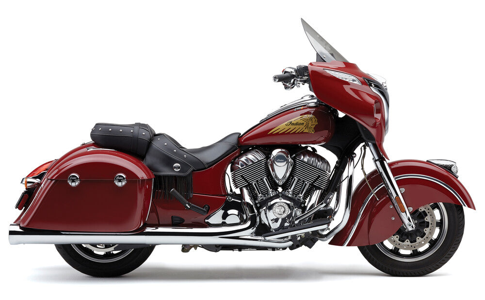 Cobra 4" NH Slip-ONS Chrome Indian GEN-2 BAG - 5207 For Indian Springfield Dark Horse / Roadmaster Dark Horse 2018-2021