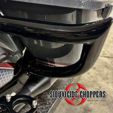 Siouxicide Choppers Bag Guard - Black, For 1985-2025 Touring