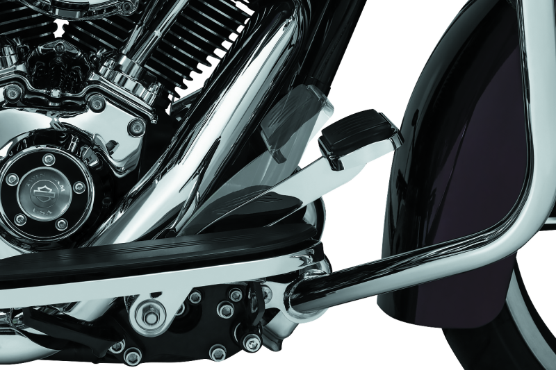 Kuryakyn 9670 Extended Brake Pedal 14 And Up Touring W/o Fairings Chrome