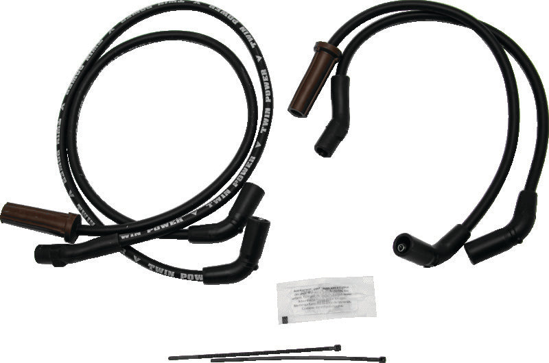 TwinPower 110133 Twin Power 17-Up M8 Touring Models Black Ignition Wire Set