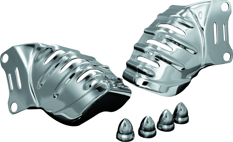 Kuryakyn 7789 Caliper Covers For Brembo Calipers Chrome