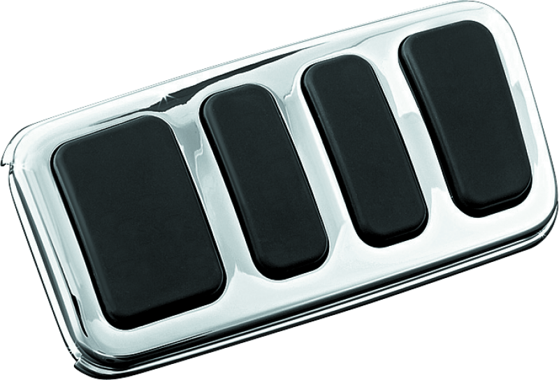 Kuryakyn 4456 ISO Brake Pedal Pad Longhorn Chrome