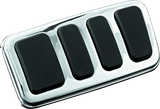 Kuryakyn 4456 ISO Brake Pedal Pad Longhorn Chrome