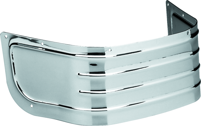 Bikers Choice 493399 80-13 FLH 86-06 Flst Chrome Ribbed Fender Skirt