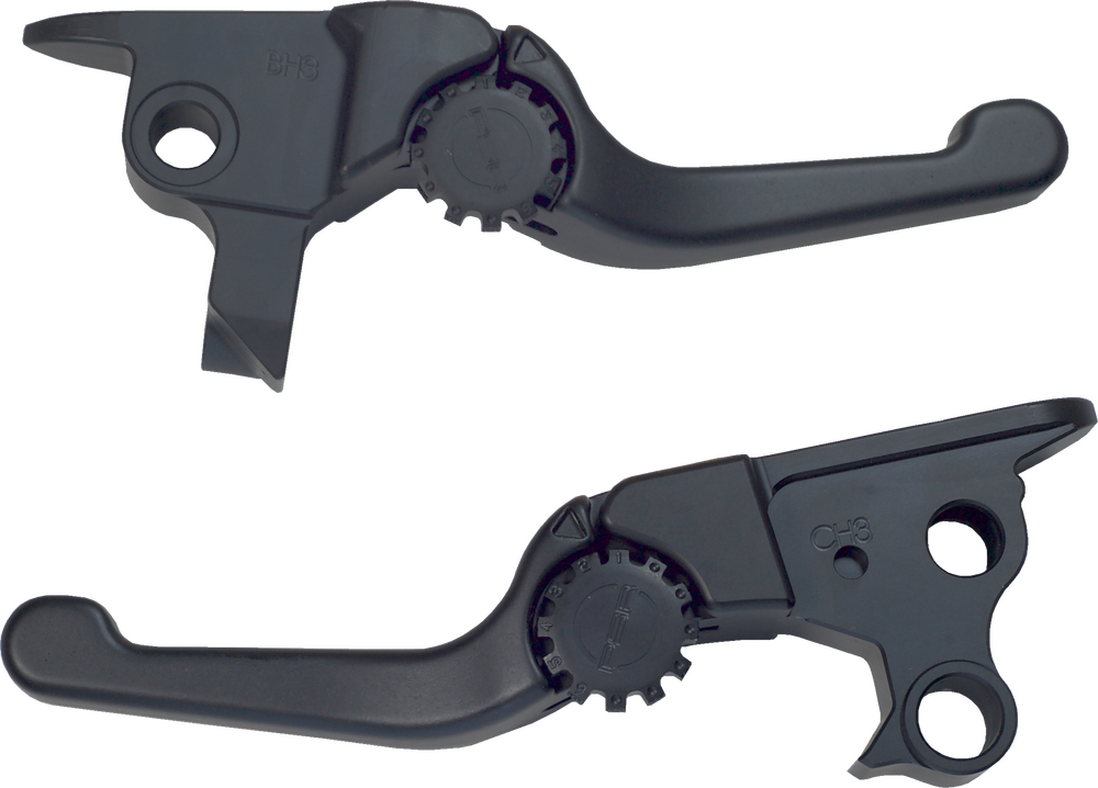 Psr Anthem Shorty Lever SET Black - 12-01652-22 For Harley Touring 2008-2016