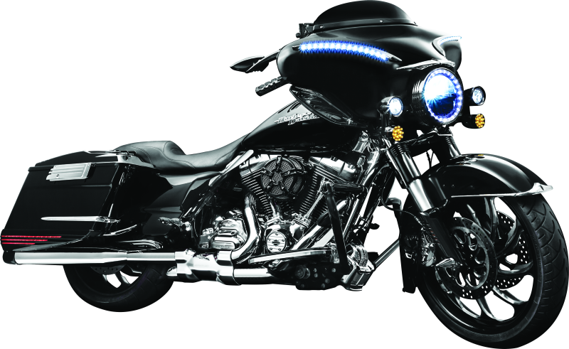 Kuryakyn 7786 Front Fender Side Trim Chrome