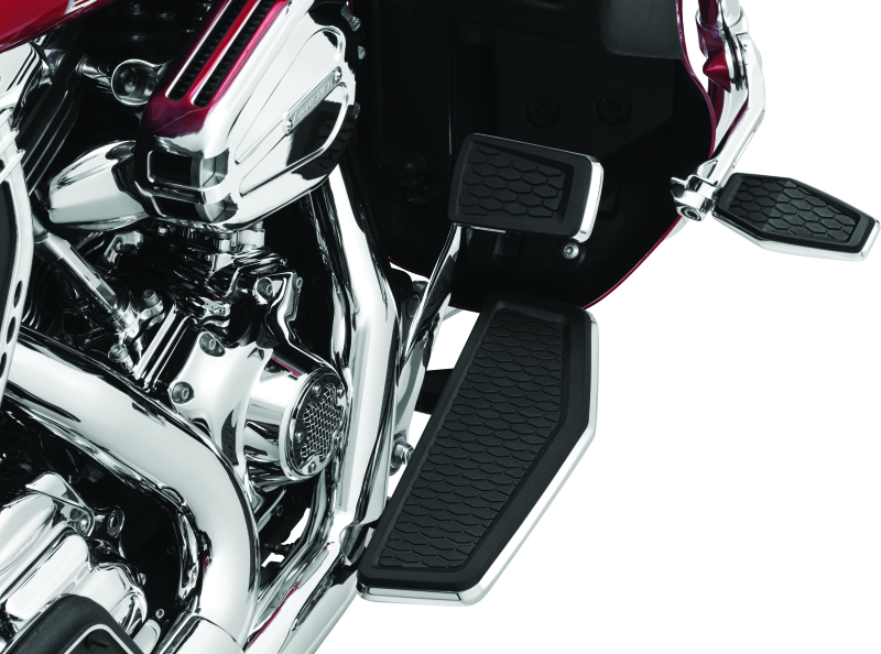Kuryakyn 5914 Hex Brake Pedal Pad Chrome