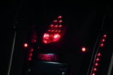 Kuryakyn 3129 Rear Turn Signal & License Plate Mount Indian Black