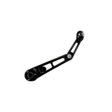 Santoro Fabworx SF30030 Just THE TIP ADJ BRK ARM Black With TOE PEG Black For Harley Touring 2015-2026