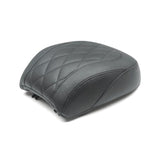 Mustang Motorcycle Mustang Fat Boy Wide Tripper Passenger Seat Diamond Stitch Black - 83027 For Harley Softail Fat Boy 114 2018-2021