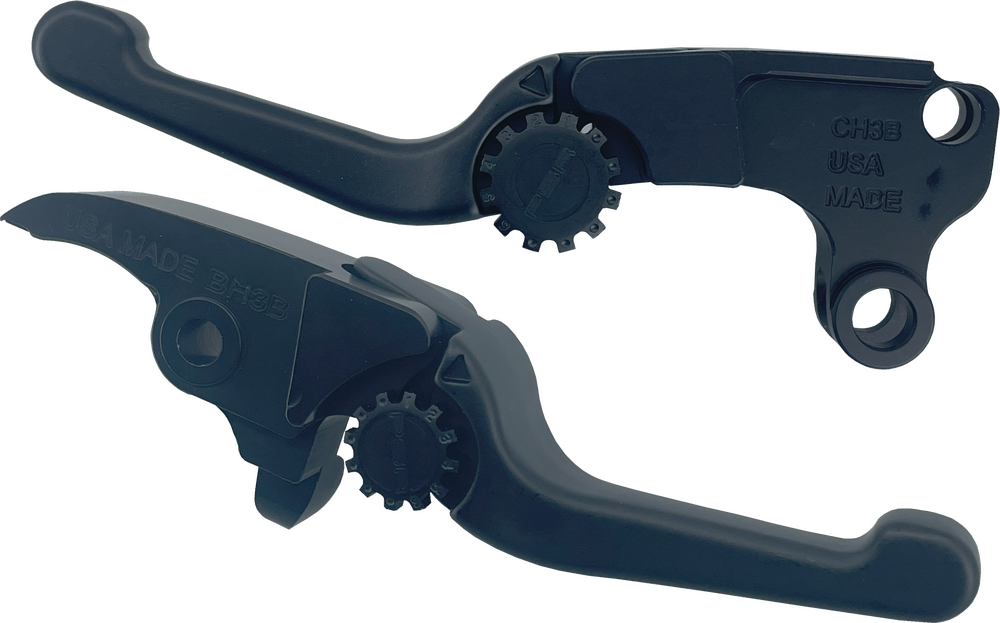 Psr Anthem Shorty Lever SET Black CVO Flhx FLTR23 - 12-01667-22 For Harley Touring 2023-2026
