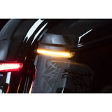 Ciro Bag Blades® Accent Lights Amber Turn Signals Smoke Lens - 40028 For Harley Touring 1998-2026