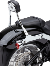 Cobra Detachable Backrest Round Chrome Flfb S Fxbr S - 602-2007 For Harley Softail 2018-2023