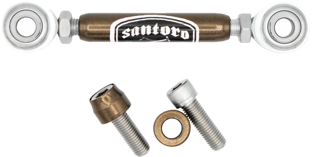 Santoro Fabworx 750-03038 SF30031 SHIFT LINKAGE MID-CTRLS BLACK M8 SOFTAIL