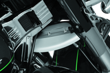 Kuryakyn Lower Triple Tree Wind Deflector Chrome - 1804 For Harley Touring 2014-2021