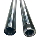 Pro One Chrome Fork Tubes 49MM 22 7/8" - 105125 For Harley Touring 2014-2022