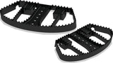 Burly Brand MX Passenger Boards Black - B13-1051B For Harley Touring 1996-2024